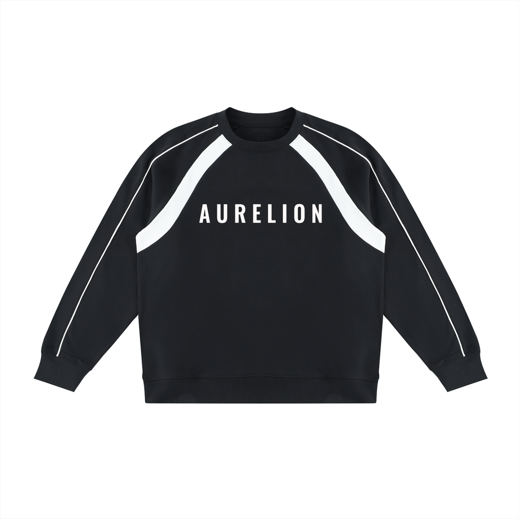 Unisex Color Block Crewneck Sweatshirt