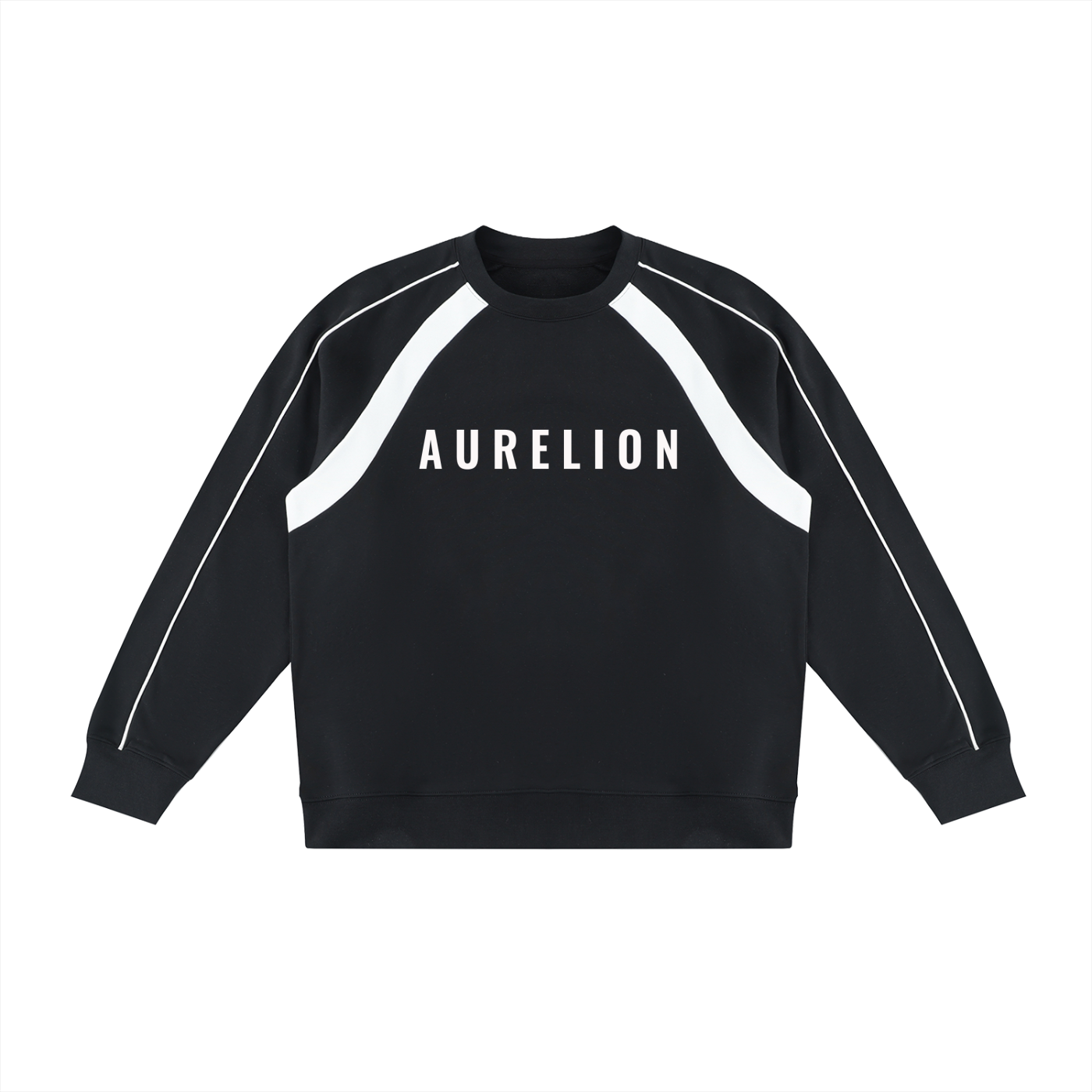 Unisex Color Block Crewneck Sweatshirt