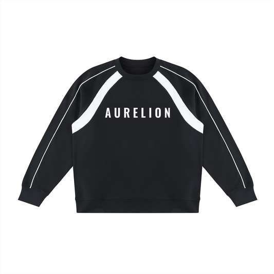 Unisex Color Block Crewneck Sweatshirt