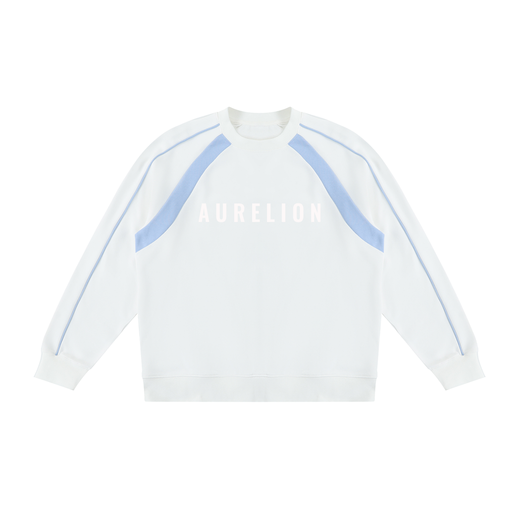 Unisex Color Block Crewneck Sweatshirt