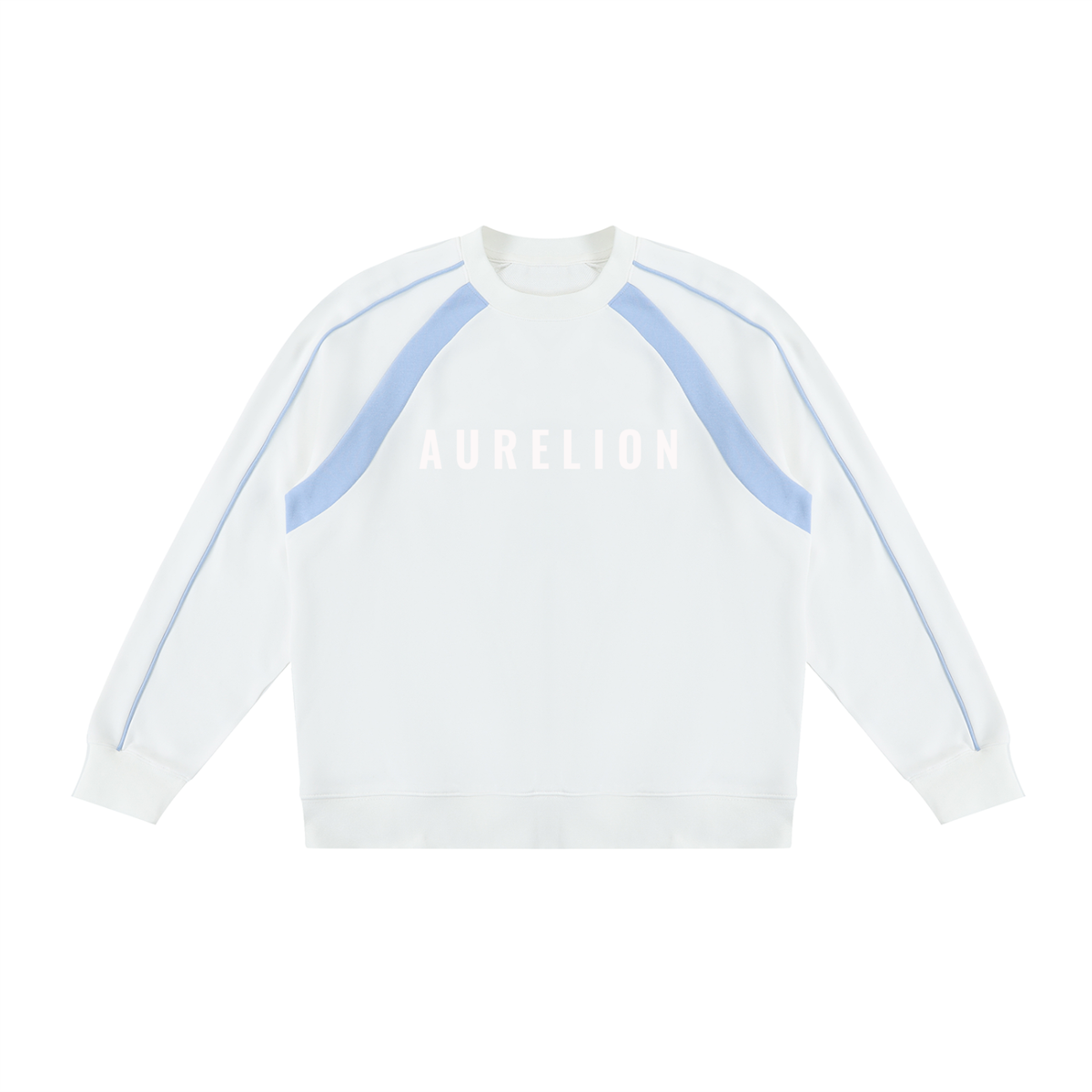 Unisex Color Block Crewneck Sweatshirt